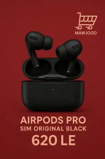 Airpods pro sim original Black